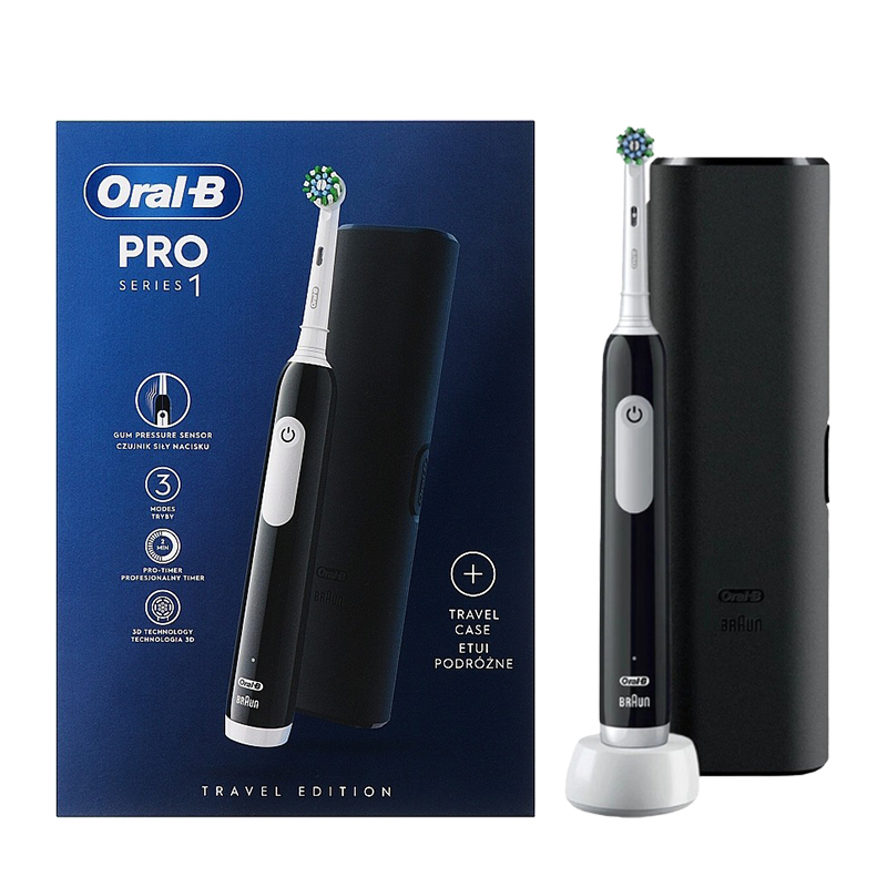 oral-b pro series 1 elektr. tandenborstel zwart 1