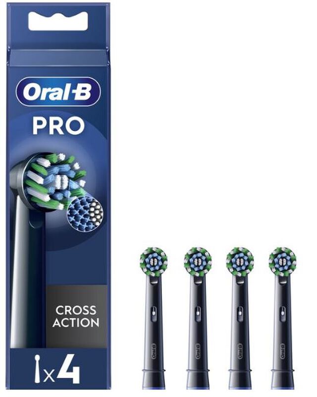 oral-b pro cross action black opzetborstels 1
