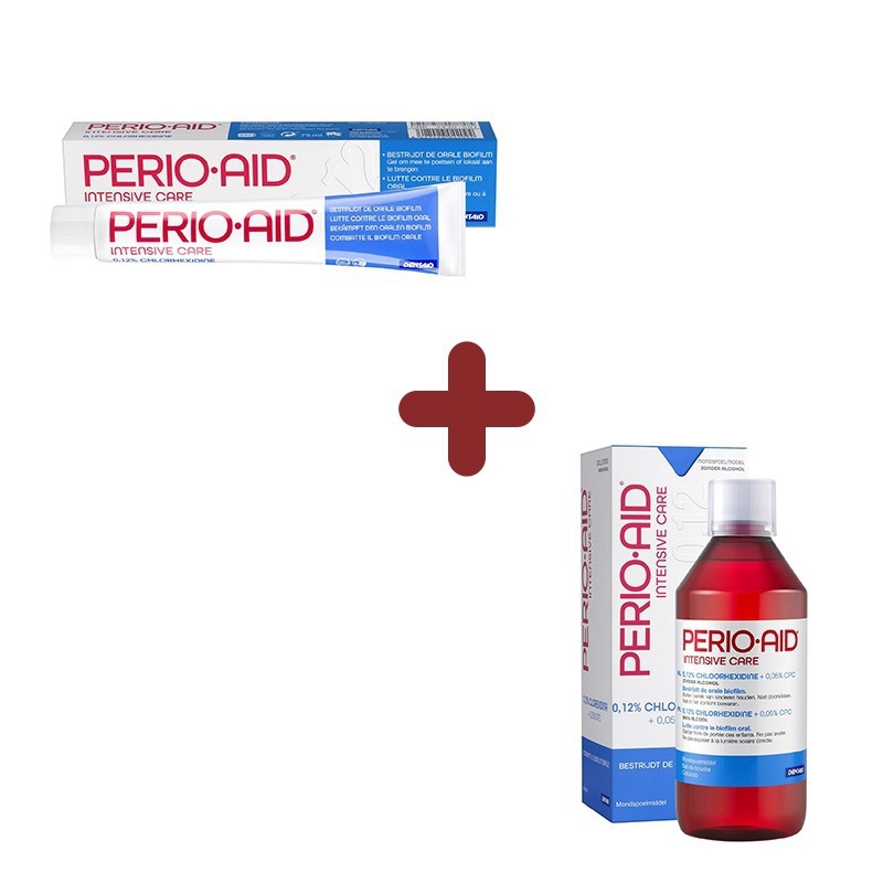 perio aid intensive gel + mondspoeling 0.12% 1