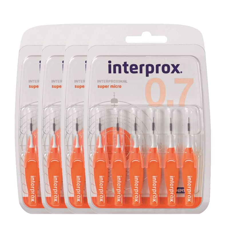 interprox 0.7 oranje sup.micro 2mm grootverpakking 1