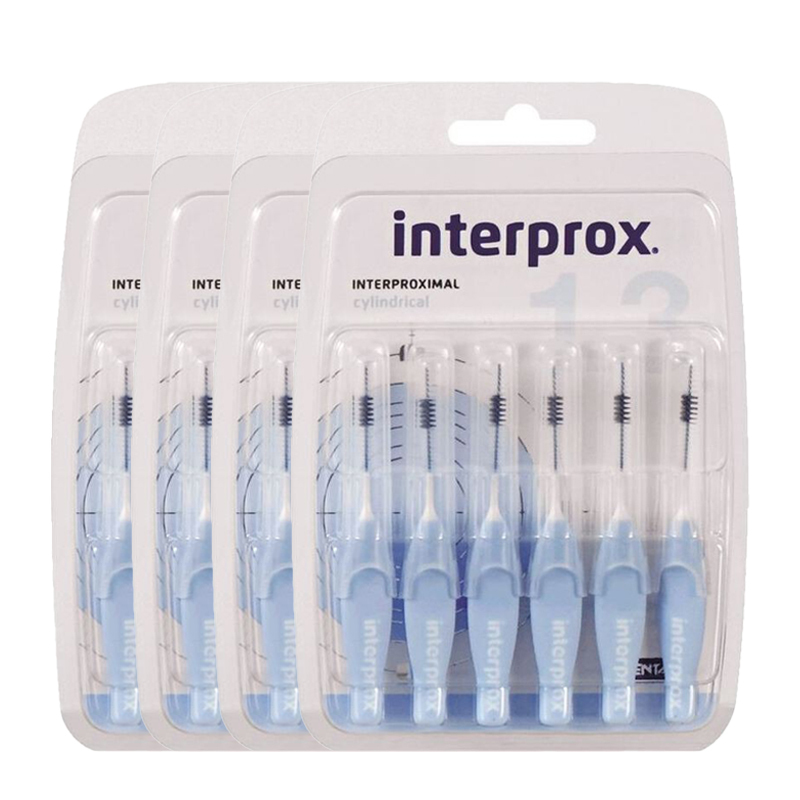 interprox 1.3 lichtblauw cyl 3.5mm grootverpakking 1