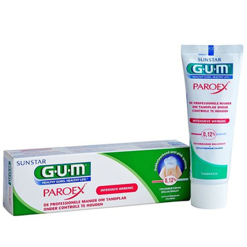 gum paroex tandpasta 0,12% chloorhexidine 1