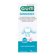 GUM Gingidex mondspoelmiddel met CPC, verpakking met CHX 0,06% en dagelijkse bescherming