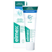 Elmex Sensitive Gentle White tandpasta doos en tube met Pro-Argin formule
