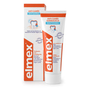 Elmex Anti-Caries gentle white tandpasta doos en tube met aminfluoride