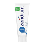 Zendium Tandpasta Classic tube met 100% natuurlijke enzymen vermelding