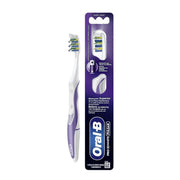 Oral-B tandenborstel Pulsar 3D White medium met paarse verpakking en borstel