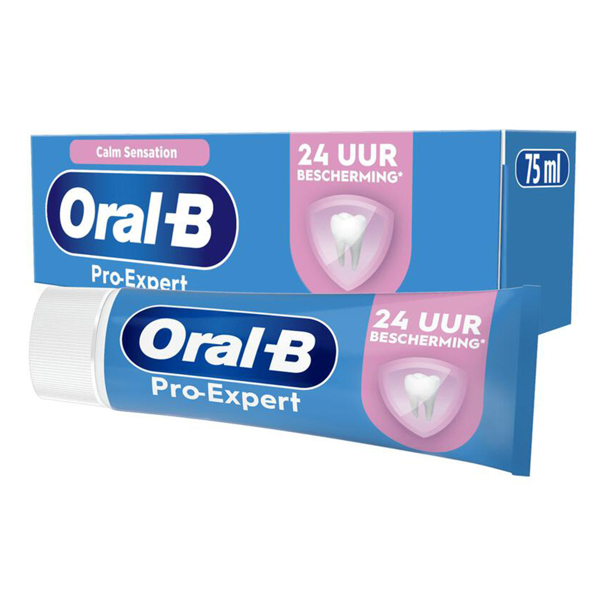 Oral-B Tandpasta Pro-Expert Gevoeligheid doosje en tube met 24 uur bescherming