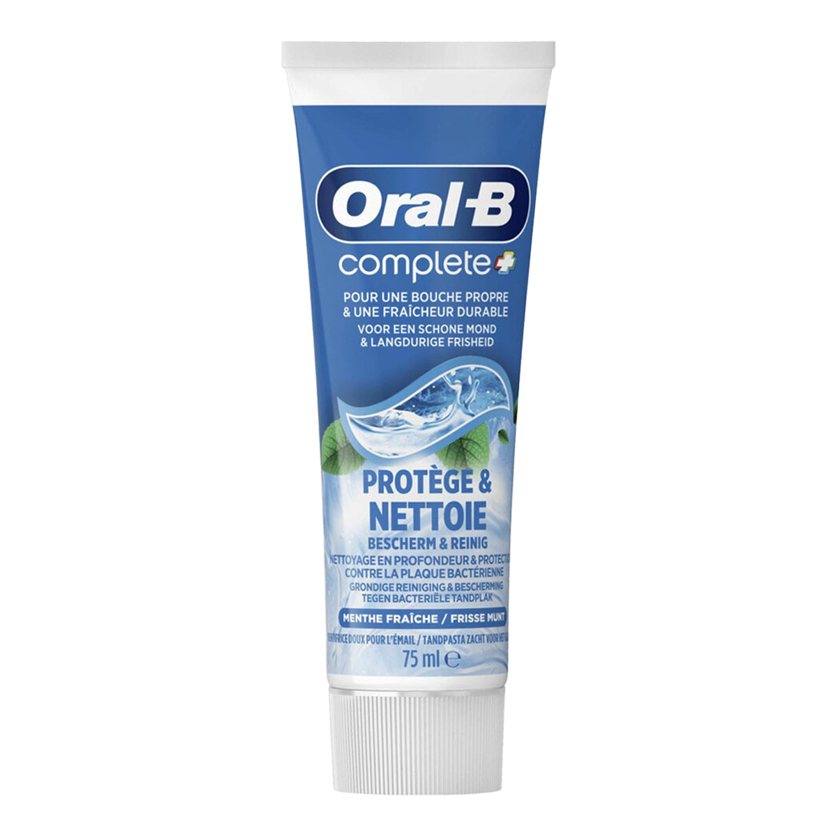 Oral-B Tandpasta Complete Protect&Clean tube met dop van 75 ml frisse munt
