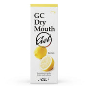 GC Dry Mouth Gel Lemon verpakking met citroenafbeelding voor droge mond