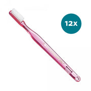 Lactona tandenborstel M31 Soft zonder tip in roze uitvoering, 12x verpakking