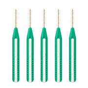 Lactona Easygrip ragers Small 4mm groen, vijf stuks naast elkaar