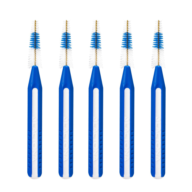 Lactona Easygrip Ragers B 3-7mm donkerblauw, vijf ragers met blauw handvat