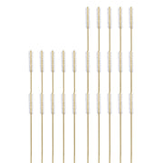 Lactona ragers XXS-Short 2,5mm geel, rij ragers met witte borsteltjes