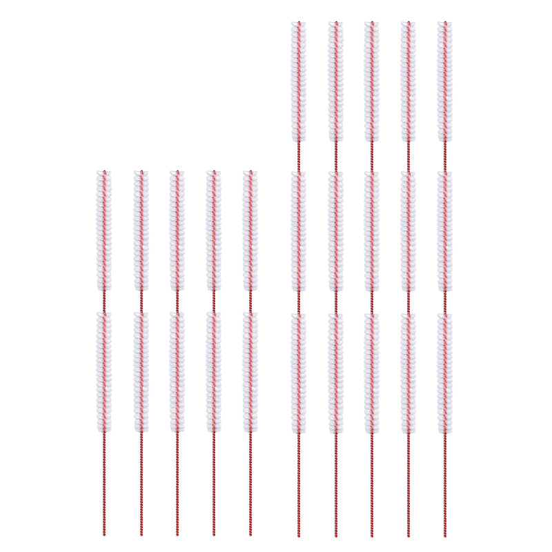 Lactona ragers XS 3,1mm rood, rij witte interdentale ragers met rode draad