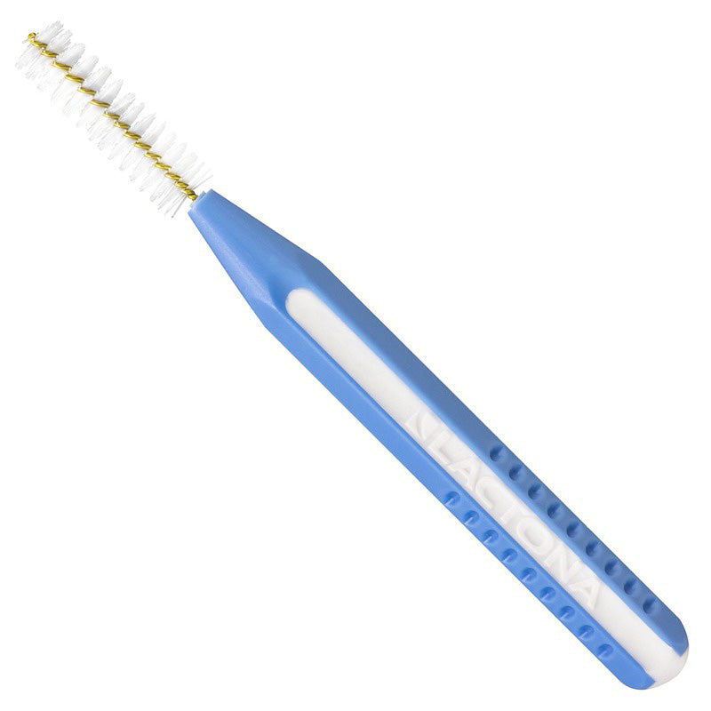 Lactona Easygrip rager M 5.0 mm met blauwe handgreep en witte ragerkop close-up