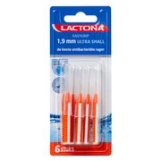 Lactona Easygrip ragers Ultra Small 1,9 mm verpakking met 6 oranje ragers