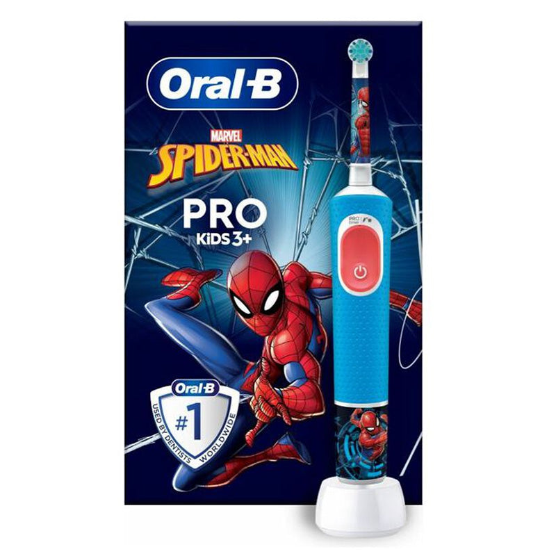 Oral-B Vitality Pro Kids Spiderman 3+ jaar elektrische tandenborstel met verpakking