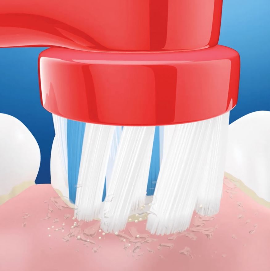 Oral-B Kids Star Wars X-soft EB10S-3 opzetborstel poetst tandvlees en gebitselementen