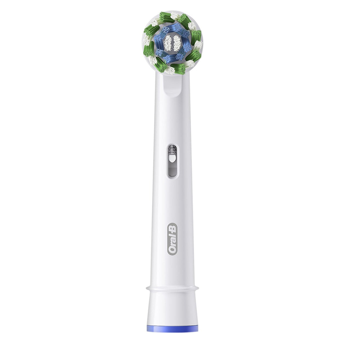 Oral-B PRO Cross Action Wit opzetborstel met ronde borstelkop in close-up