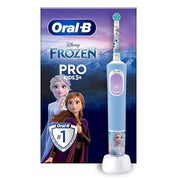 Oral-B Vitality Pro Kids Frozen elektrische tandenborstel naast verpakking