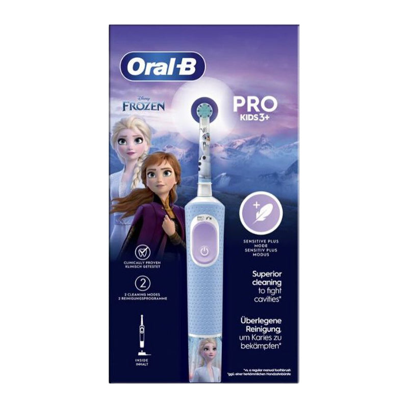 Oral-B Vitality Pro 103 Kids Frozen 3+ jaar verpakking met Anna en Elsa