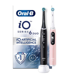 Oral-B iO 6 Black Lava/Pink Sand DUO