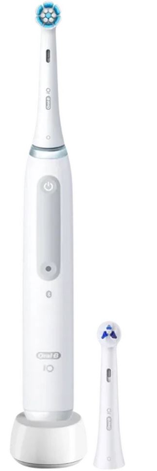 Oral-B iO Laboratoire 5 elektrische tandenborstel met los opzetborstel op oplaadstandaard