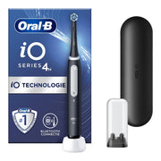 Oral-B iO 4N elektrische tandenborstel zwart met verpakking en reisetui