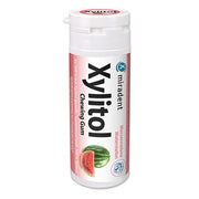Miradent Xylitol Chewing Gum kauwgom busje smaak watermeloen