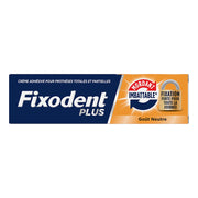 Fixodent kleefpasta plus Dual Power verpakking neutrale smaak, doos vooraanzicht