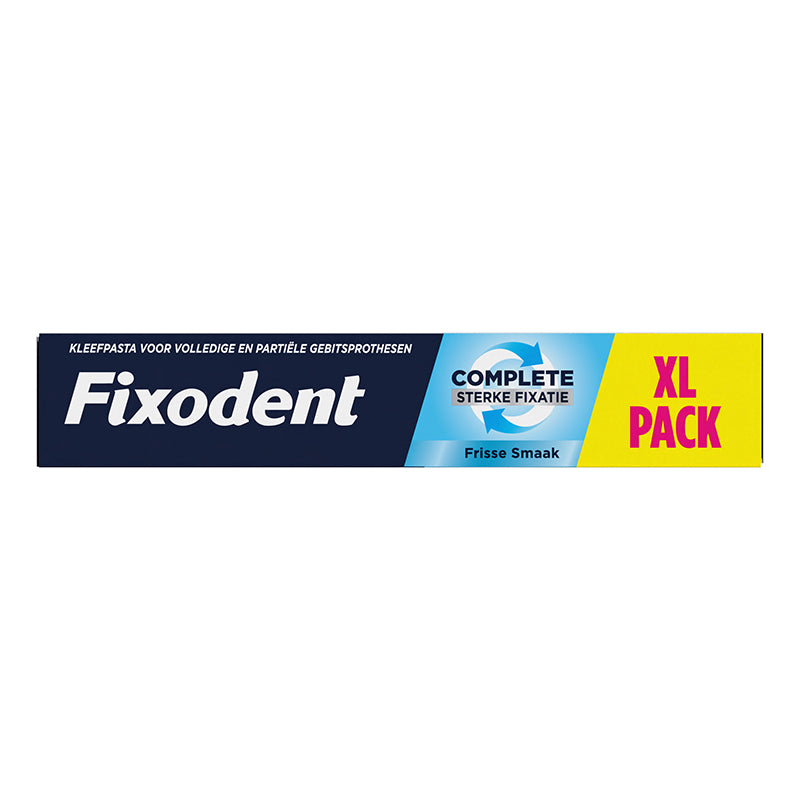 Fixodent kleefpasta Original extra forte groot verpakking XL Pack met frisse smaak