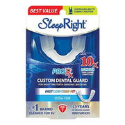 SleepRight ProRx tandenknarsbitje ultra-thin verpakking met blauw doosje en beugelafbeelding