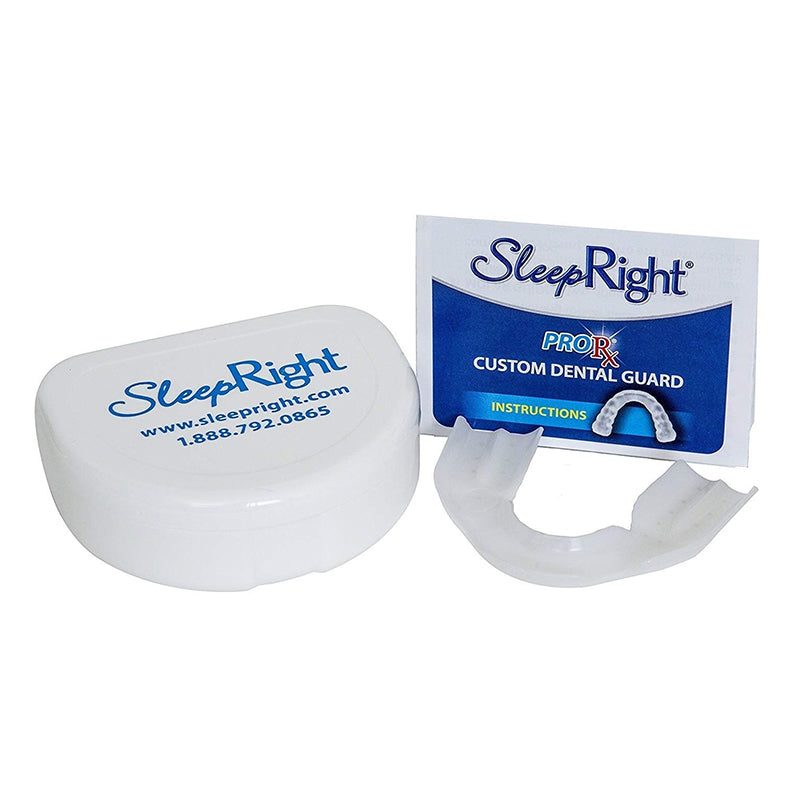 SleepRight ProRx tandenknarsbitje ultra-thin met bewaardoosje en instructiekaart