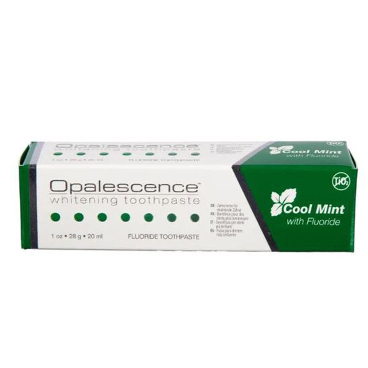 Opalescence Whitening Tandpasta Cool Mint doosje van 20 ml met fluoride