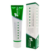Opalescence Whitening tandpasta Cool Mint tube en verpakking naast elkaar