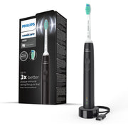 Sonicare 3100 elektrische tandenborstel zwart met verpakking en oplaadstation