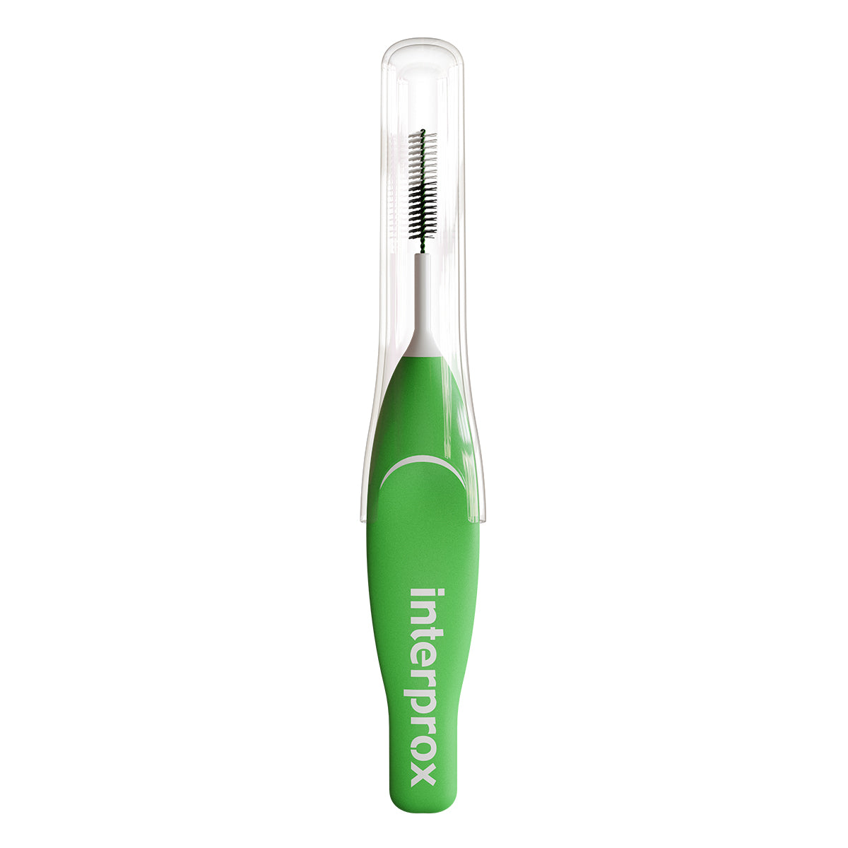 Interprox PHD 1,1 Micro ragerborstel groen met beschermkap