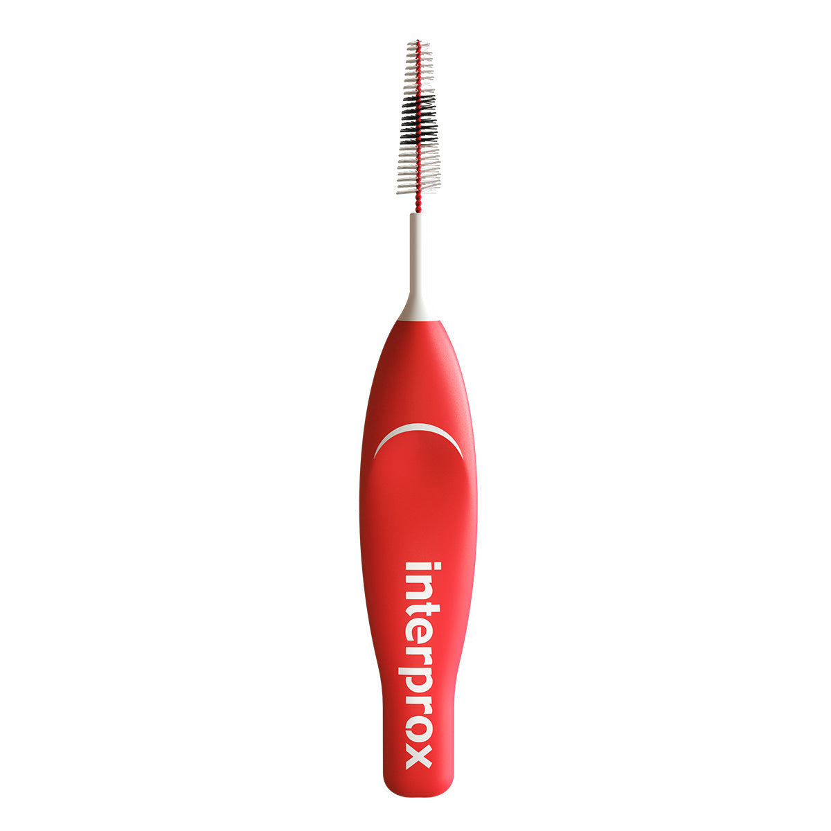 Interprox PHD 1,2 Mini Conical ragerhandvat in rood met borsteltje