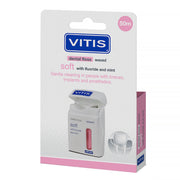 Vitis Floss waxed mint roze verpakking met doosje tandzijde