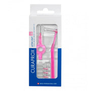 Curaprox CPS 08 Prime Start 0,8/3,2mm roze ragers met heft in verpakking