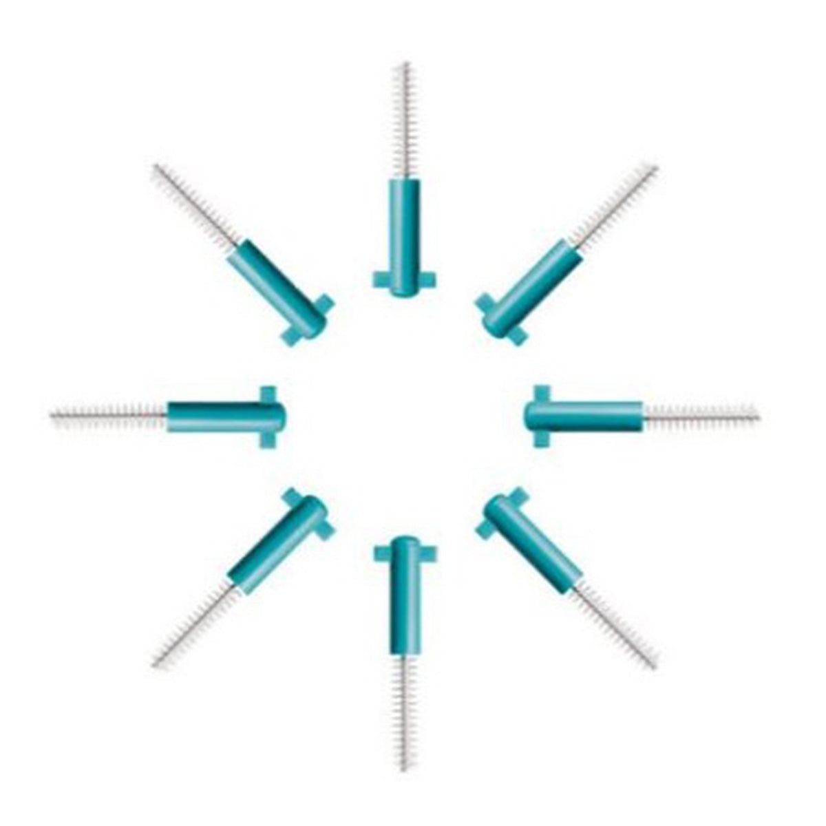 Curaprox CPS 06 Prime refill 0,6/2,2mm acht ragers in cirkelvorm