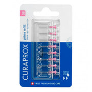 Curaprox CPS 08 Prime refill 0,8/3,2mm roze ragers in verpakking van 8 stuks