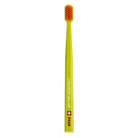 Curaprox Tandenborstel CS 5460 ultra soft geel met oranje haren