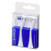 Curaprox Hydrosonic Pro opzetborstels Single Duo in blauwe verpakking met twee opzetborstels