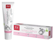 Splat tandpasta Professional Ultracomplex tube en verpakking naast elkaar