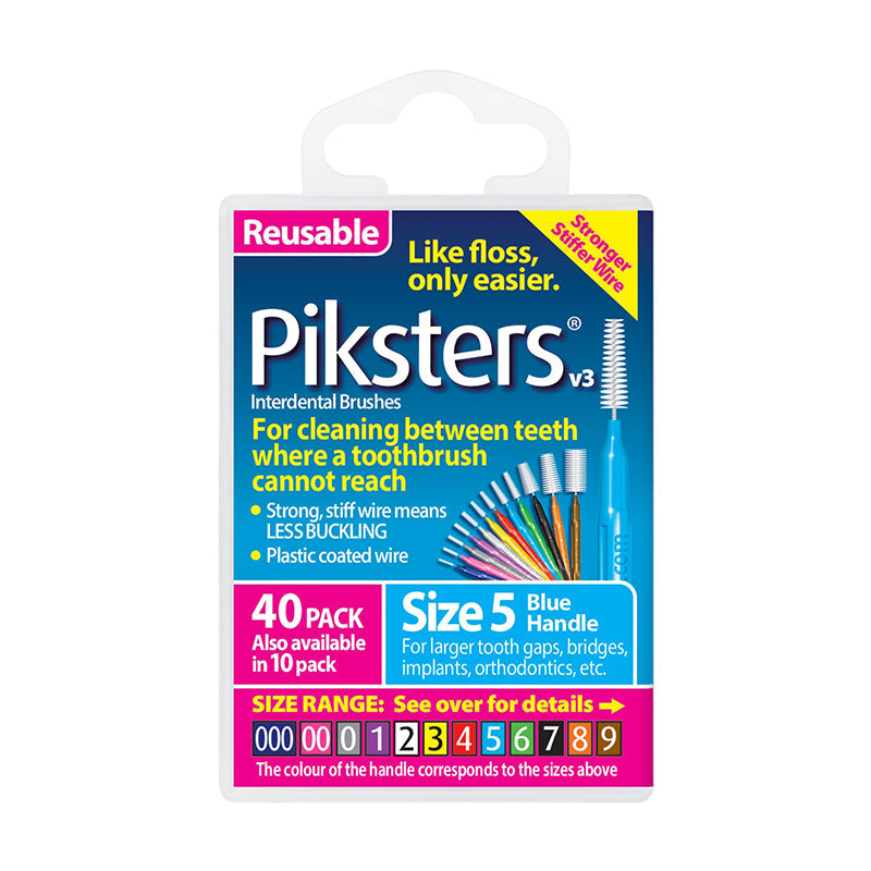 Piksters ragers Size 5 blauw verpakking met 40 stuks