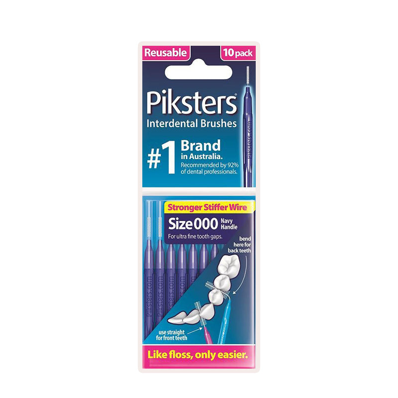 Piksters ragers Size 000 navy blue verpakking met 10 stuks