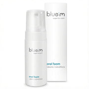 Bluem Oral Foam pompflacon met verpakkingsdoos ernaast