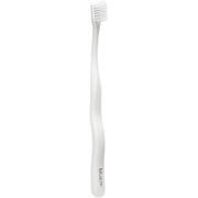 Bluem chirurgische tandenborstel Ultra soft in wit met golvend handvat